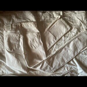 Zara High Rise Split Skinny Jeans